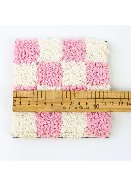 Silika-D 12CM 12CM El Püsküllü Peluş Çiçek Coaster Isı Yalıtım Masa Mat Ev Hediye Halı Coaster Masa Dekorasyon Aksesuarları (Yurt Dışından) fırsatları