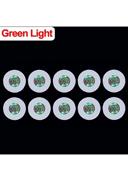 Yeşil Işık 1 Adet LED Coaster Çıkartmalar Içecek Bardağı Bardak Pedleri Lamba Şarap Likör Şişeleri Coaster Noel Düğün Parti Dekor Mat Yanıp Sönen Işıklar (Yurt Dışından)