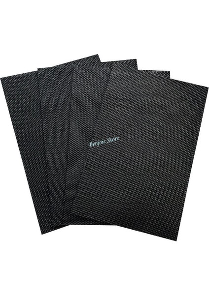 Siyah 3 Adet 45X29 cm Buzdolabı Pedi Yıkanabilir Buzdolabı Paspasları Gömlekleri Su Geçirmez Buzdolabı Pedleri Mat Kesilebilir Raflar Çekmece Masa Paspasları Buzdolabı Astarı (Yurt Dışından)