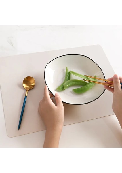 Koyu Gri Büyük Taşınabilir Gıda Silikon Su Geçirmez Placemat Masa Mat Isı Yalıtımı Anti-Patinaj Yıkanabilir Dayanıklı Mutfak Yemek Için (Yurt Dışından) fırsatları