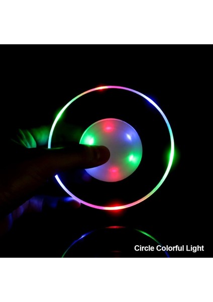 Daire Renkli 10 cm LED Coaster Bardak Tutucu Kupa Standı Işık Bar Mat Masa Placemat Parti Içecek Cam Yaratıcı Ped Yuvarlak Ev Dekor Mutfak 7 Renk (Yurt Dışından)