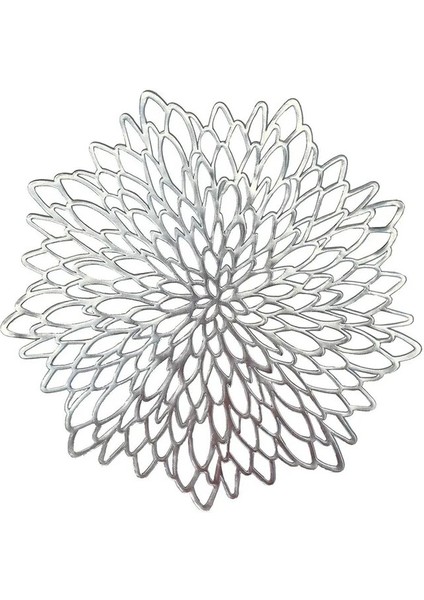 Bir Şerit 4 Adet 10CM 4/6/8 Adet Pvc Placemat Yemek Masası Için Içi Boş Ped Bardak Altlığı Pedleri Masa Kase Paspaslar (Yurt Dışından)