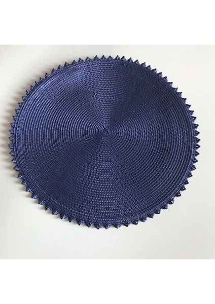 B3 Yuvarlak Yuvarlak Örgü Placemat Masa Paspasları Avrupa Tarzı Yemek Peçete Pedleri Kaymaz Isıya Dayanıklı Coaster Yastık Mutfak Parti Dekorasyon (Yurt Dışından)
