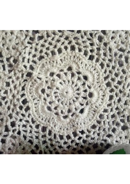 Mor Yuvarlak 40 cm Yeni Tığ Işi Masa Placemat Yalıtım Gıda Pedi Pamuk Dantel Çiçekler Noel Bardak Altlığı Peçete Kahve Kupa Içecek Bardak Altlığı Takımı Düğün Mutfak (Yurt Dışından)