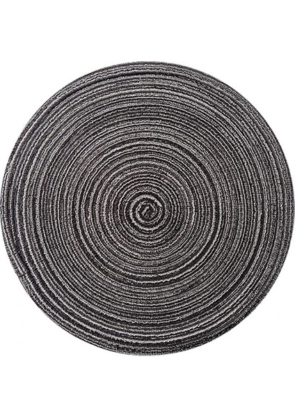 B Xl 36 cm Yuvarlak Dokuma Iskandinav Tarzı Kaymaz Placemat Coaster Yalıtım Dolgu Fincan Masa Mat Ev Dekor Peçete Mutfak Aksesuarları (Yurt Dışından)
