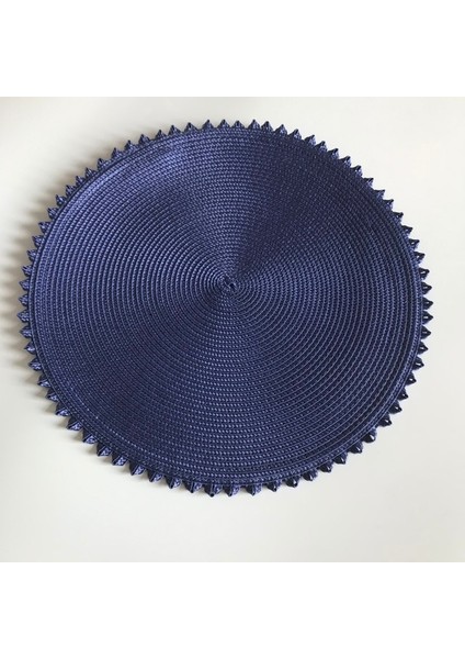 A2 Yuvarlak Yuvarlak Örgü Placemat Masa Paspasları Avrupa Tarzı Yemek Peçete Pedleri Kaymaz Isıya Dayanıklı Coaster Yastık Mutfak Parti Dekorasyon (Yurt Dışından)