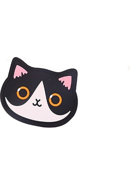 Stil 2 S 2023 Yüksek Kaliteli Kedi Şekilli Çay Altlığı Bardak Tutucu Mat Kahve Içecekleri Içecek Silikon Coaster Fincan Altlığı Placemat Mutfak Aksesuarları (Yurt Dışından)