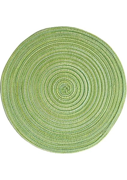 B 30CM Yemek Masası Için Servis Altlığı 1 Pc Isıya Dayanıklı Servis Altlıkları Leke Tutmaz Kaymaz Yıkanabilir Dokuma Pamuk Ipliği Rami Sofra Mat (Yurt Dışından)