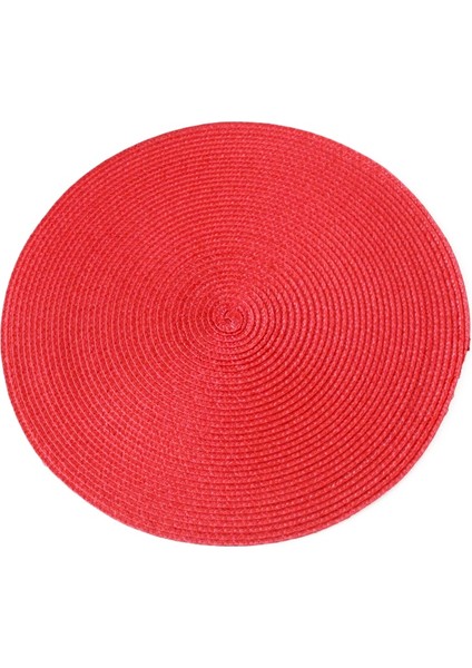 2CD-51011-002 38 cm 38 cm Yuvarlak Dokuma Iskandinav Kaymaz Mutfak Aksesuarları Placemat Coaster Pad Cafe Kupa Yemek Masası Mat Peçete Sofra Ev 51011 (Yurt Dışından) fırsatları