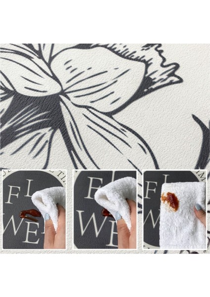 Stil 8 38X13 cm Klasik Lavabo Musluğu Drenaj Pedi Masa Mat Tuvalet Diatom Çamur Emici Ped Kaymaz Anti-Küf Mat Mutfak Tezgahı Yemek Için (Yurt Dışından) fırsatları