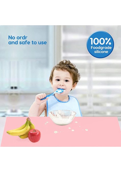 Siyah 60X50 cm Ekstra Büyük Silikon Mat Isıya Dayanıklı Levha Su Geçirmez Ped Mutfak Tezgahı Koruyucu Vinil Zanaat Paspaslar Kaymaz Masa Placemat (Yurt Dışından) fırsatları
