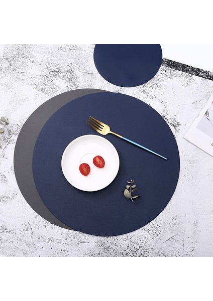 Pembe Küçük Placemat Yalıtım Yağa Dayanıklı Deri Placemat Batı Gıda Yemek Sofra Takımı Masa Mat Pedleri Kase Fincan Coaster Mutfak Aksesuarı (Yurt Dışından) modelleri