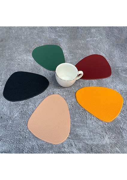 2CD-51108-006 Düz Renk Su Yağa Dayanıklı Kaymaz Mutfak Placemat Coaster Yalıtım Pedi Bulaşık Kahve Fincanı Masa Mat Ev Dekor 51108 (Yurt Dışından) indirimleri