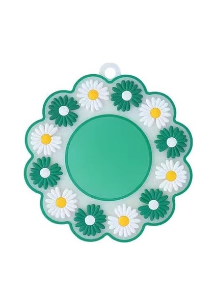 Daisy Coaster 11.5 cm Kiraz Çiçeği Coaster Kawaii Japonya Tarzı Sakura Bardak Kahve Fincanları Için Kaymaz Masa Placemat Çay Süt Kupa Ev Dekorları (Yurt Dışından)