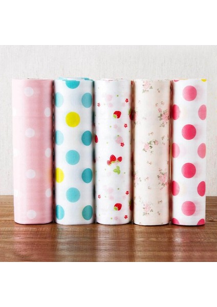 Beyaz Nokta 300X30 cm 1 Rulo Masa Çekmece Mat Mutfak Aletleri Raf Astarı Yapışkan Kağıt Su Geçirmez Çekmece Kağıdı Pet Anti-Yağ Masa Masa Dekorasyonu (Yurt Dışından) fiyatları