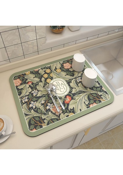 S6 S 30X40 cm Mutfak Emici Sofra Paspaslar Bulaşık Placemat Drenaj Pedi Isıya Dayanıklı Tezgah Üstü Mat Kaymaz Drenaj Placemat Ev Dekor (Yurt Dışından) fiyatları