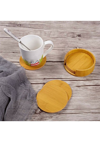 06 Yuvarlak 11X11X2.5 cm 6 Adet Sıcak Satış Pu Deri Mermer Bardak Altlığı Içecek Kahve Fincanı Mat Kolay Yuvarlak Çay Pedi Masa Tutucu Temiz Placemats Bardak Altlığı Takımı (Yurt Dışından)