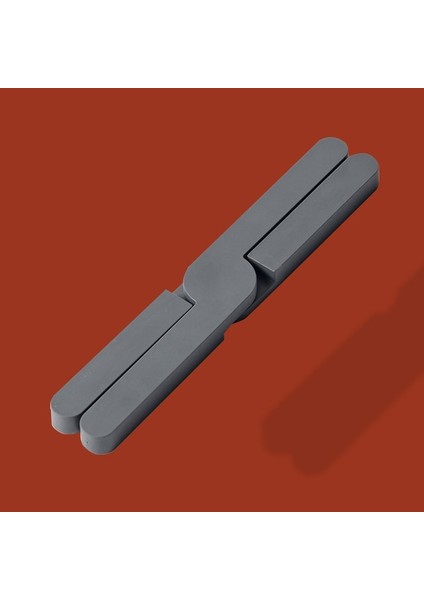 Gri 1 Adet 13X16.5CM 1/2 Adet Katlanabilir Silikon Isıya Dayanıklı Servis Altlığı Kaymaz Masa Mat Çok Amaçlı Pot Tutucu Bulaşık Plaka Coaster Mutfak Yemek (Yurt Dışından)