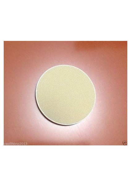 Yuvarlak ŞEKIL80X10MM Yuvarlak/dikdörtgen Petek Seramik Tabak Petek Seramik Levha Kızılötesi Brülör Değiştirme Yüksek Verimlilik (Yurt Dışından)