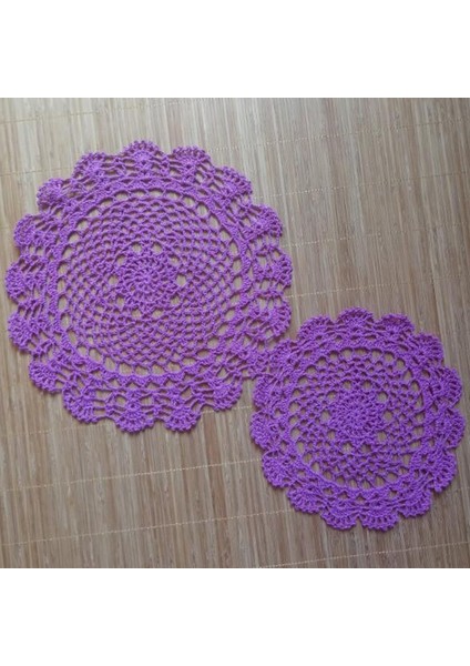 Beyaz Yuvarlak 20 cm Popüler Pamuk Placemat Bardak Altlığı Mutfak Noel Çiçek Yemek Tabağı Masa Yer Mat Kumaş Tığ Işi Çay Kahve Bardak Altlığı Peçete Ped (Yurt Dışından) fırsatları