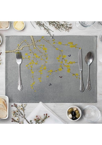 Stil 2 32X42 cm Erik Baskılı Yemek Placemat Ev Bardak Yemek Masası Paspaslar Ev Dekor Mutfak Aksesuarları Modern Placemats Masa Кухня (Yurt Dışından)