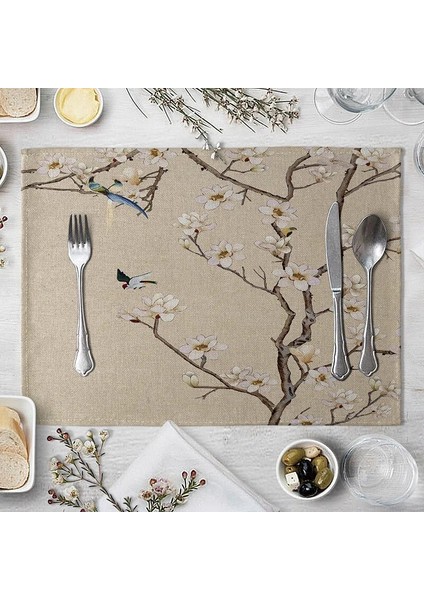Stil 2 32X42 cm Erik Baskılı Yemek Placemat Ev Bardak Yemek Masası Paspaslar Ev Dekor Mutfak Aksesuarları Modern Placemats Masa Кухня (Yurt Dışından)