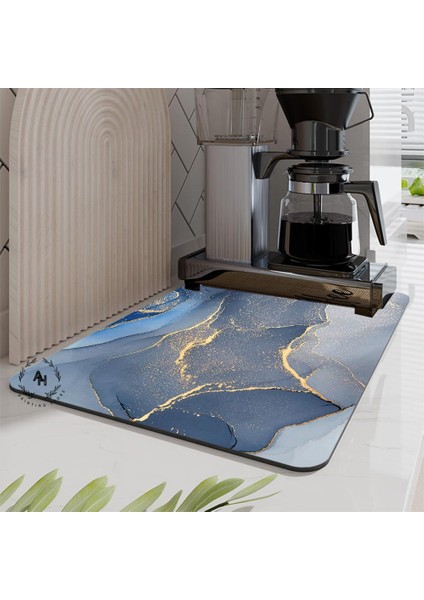 Tw-15-10 M 30X40 cm Süper Emici Mat Mutfak Banyo Musluk Tezgah Drenaj Pedi Kahve Makinesi Yemekleri Kase Kurutma Placemat Kawaii Mutfak Dekoru (Yurt Dışından) indirimleri
