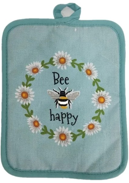 Stil 17 22X17CM 1 Adet Dikdörtgen 22X17CM Pot Tutucu Renkli Baskılı Pamuk Isıya Dayanıklı Potholder Ped Masa Placemat (Yurt Dışından)