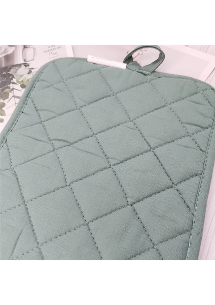 Stil 17 22X17CM 1 Adet Dikdörtgen 22X17CM Pot Tutucu Renkli Baskılı Pamuk Isıya Dayanıklı Potholder Ped Masa Placemat (Yurt Dışından)