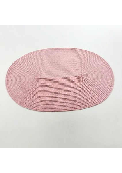 P Oval 6pcs Paket: 4.pp Set Isı Yalıtımı Kaymaz Placemat Yemek Masası Kase Bulaşık Pedi Mat Su Geçirmez Set De Masa Mutfak Placema (Yurt Dışından)