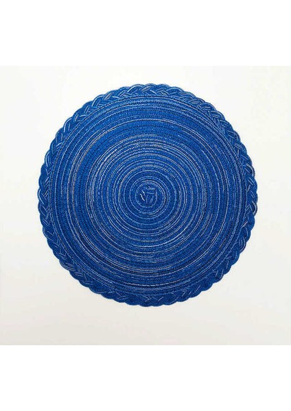 2CD-51020-001 36 cm Yuvarlak Pamuk Dokuma Iskandinav Tarzı Kaymaz Mutfak Placemat Coaster Yalıtım Pedi Bulaşık Kahve Fincanı Masa Mat Peçete Ev 51009 (Yurt Dışından)