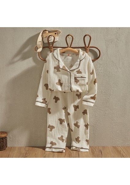 Çocuk Müslin Alt-Üst Takım Pijama