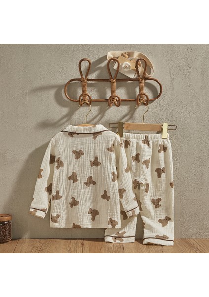 Çocuk Müslin Alt-Üst Takım Pijama