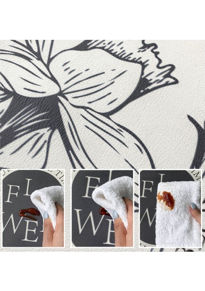 Stil 1 38X13 cm Kaymaz Lavabo Musluğu Drenaj Pedi Masa Mat Tuvalet Diatom Çamur Emici Ped Anti-Küf Mat Mutfak Tezgahı Yemek Için (Yurt Dışından) fiyatları