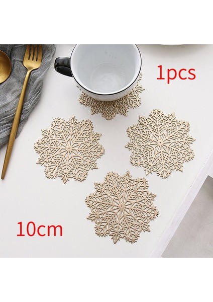 Stil 9 2 Adet 2/4/6 Adet Isı Yalıtım Masası Placemats Yemek Masası Mat Içecek Kupası Bardak Bardak Mutfak Mat Pvc Kaymaz Sıcak Ped Placemat (Yurt Dışından)