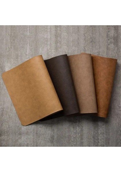 03- 40.2X30CM Hafif Lüks Katı Deri Placemat Kahve Kahverengi Pvc Masa Mat Su Geçirmez Yağa Dayanıklı Isı Yalıtımlı Plaka Kase Pedi Masa Dekor (Yurt Dışından) fırsatları