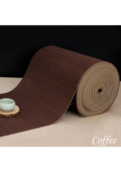 Stil 2 40CM Doğal Bambu Masa Koşucu Placemat Çay Paspasları Masa Placemat Pad Isı Yastığı Ev Cafe Restaurant Dekorasyon (Yurt Dışından)