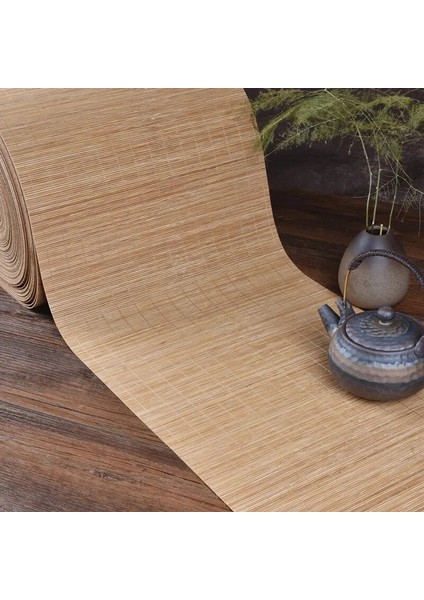 Stil 2 40CM Doğal Bambu Masa Koşucu Placemat Çay Paspasları Masa Placemat Pad Isı Yastığı Ev Cafe Restaurant Dekorasyon (Yurt Dışından) fiyatları