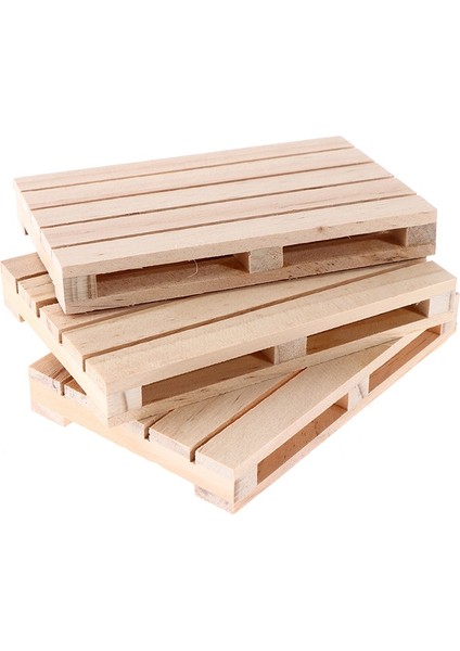 Koyu Haki 11.5x7.5x1.5 cm 1 Adet Mini Ahşap Palet Içecek Bardak Sıcak ve Soğuk Içecekler Yalıtım Pedi Bardak Altlığı Tencere Nihalesi (Yurt Dışından)