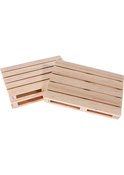 Koyu Haki 11.5x7.5x1.5 cm 1 Adet Mini Ahşap Palet Içecek Bardak Sıcak ve Soğuk Içecekler Yalıtım Pedi Bardak Altlığı Tencere Nihalesi (Yurt Dışından)