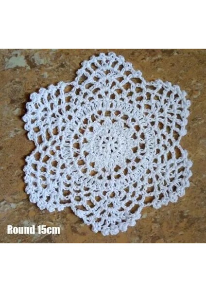 Beyaz Birçok Boyut Sıcak Noel Poinsettia Çiçek Pamuk Placemat Fincan Altlığı Mutfak Masa Yer Mat Kumaş Tığ Işi Çay Bardak Altlığı Peçete Düğün Parti Pedi (Yurt Dışından)