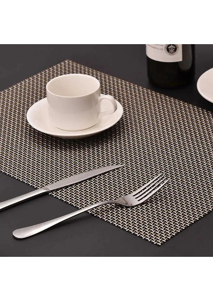 Mat 1 Adet 30X45CM Kaymaz Servis Altlığı Su Geçirmez Baskılı Yemek Masası Mat Pp Plastik Isı Yalıtımlı Sofra Kase Pedleri Mutfak Aksesuarları (Yurt Dışından)