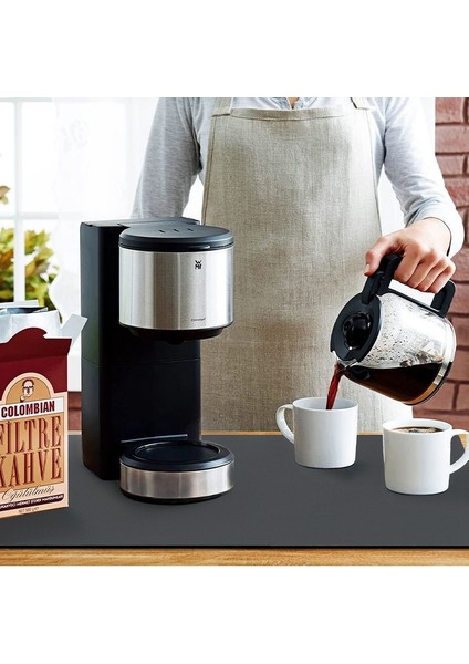 Kauçuk Paspaslar Gri L 40 x 50CM Ev Saklama Paspasları Mutfak Emici Ped Kuru Drenaj Mat Lavabo Lavabo Kahve Makinesi Pedleri Masa Servis Altlığı Musluk Anti Sıçrama (Yurt Dışından)