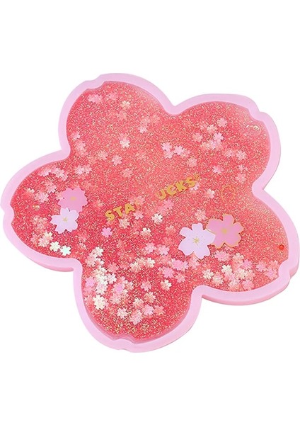 F Sevimli Bardak Tavşan Romantik Kiraz Çiçeği Sezon Okyanus Bataklık Silikon Su Bardağı Kupa Placemat Yastık Yalıtım Sağlam (Yurt Dışından) fiyatları