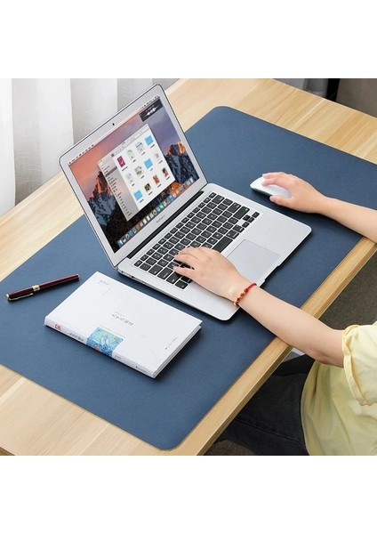Siyah 40X80 cm Çift Taraflı Fare Altlığı Pu Deri Mousepad Halı Fare Mat Anti-Kirli Mouse Pad Ofis Bilgisayar Dizüstü Masa Pedi Büyük Sıcak (Yurt Dışından) modelleri