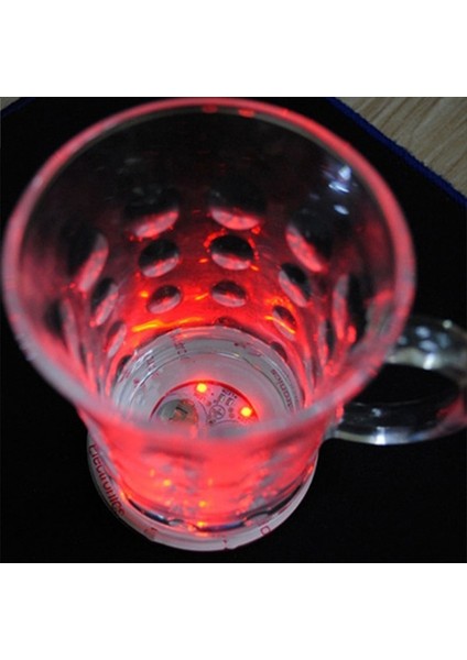 Beyaz Işık 10 Adet LED Coaster Çıkartmalar Içecek Bardağı Bardak Pedleri Lamba Şarap Likör Şişeleri Coaster Noel Düğün Parti Dekor Mat Yanıp Sönen Işıklar (Yurt Dışından) indirimleri