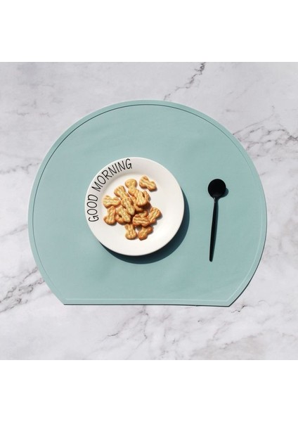 A 38 33 cm Iskandinav Gıda Sınıfı Silikon Placemats Yemek Coaster Masa Koşucu Yer Mat Sofra Pedi Mutfak Aksesuarları Fincan Şarap 1 Pc (Yurt Dışından)