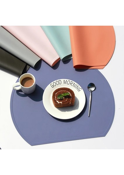 A 38 33 cm Iskandinav Gıda Sınıfı Silikon Placemats Yemek Coaster Masa Koşucu Yer Mat Sofra Pedi Mutfak Aksesuarları Fincan Şarap 1 Pc (Yurt Dışından) fiyatları