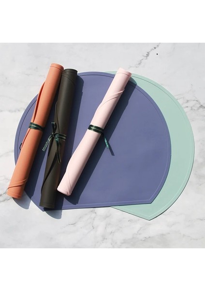A 38 33 cm Iskandinav Gıda Sınıfı Silikon Placemats Yemek Coaster Masa Koşucu Yer Mat Sofra Pedi Mutfak Aksesuarları Fincan Şarap 1 Pc (Yurt Dışından) modelleri