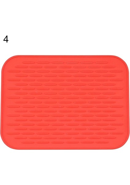 Kırmızı Sıcak !mutfak Silikon Isıya Dayanıklı Masa Mat Kaymaz Pot Tava Tutucu Ped Yastık Korumak Masa Aracı Isıya Dayanıklı Masa (Yurt Dışından)